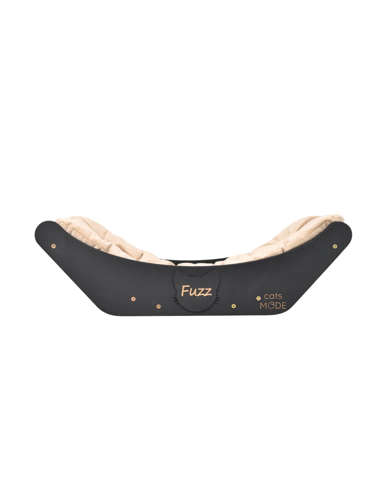 Cat Curve Wall Bed Black
