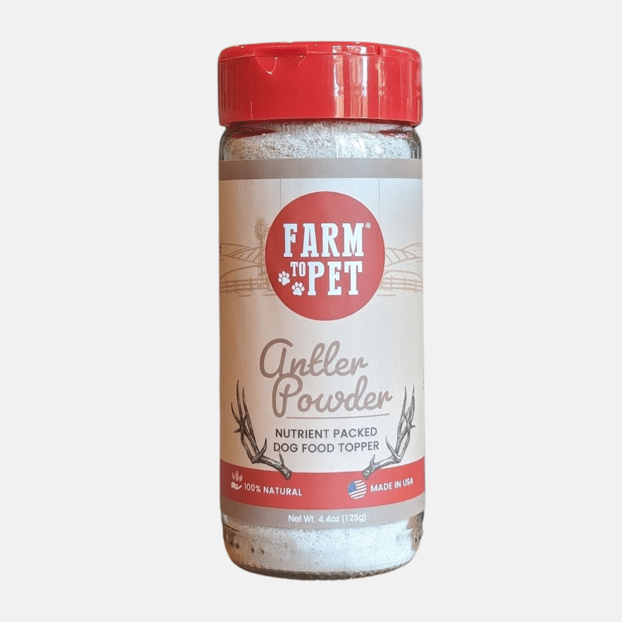 Treat Topper Antler Powder Dog Food Topper | Nutritional Supplement for Dogs and Cats