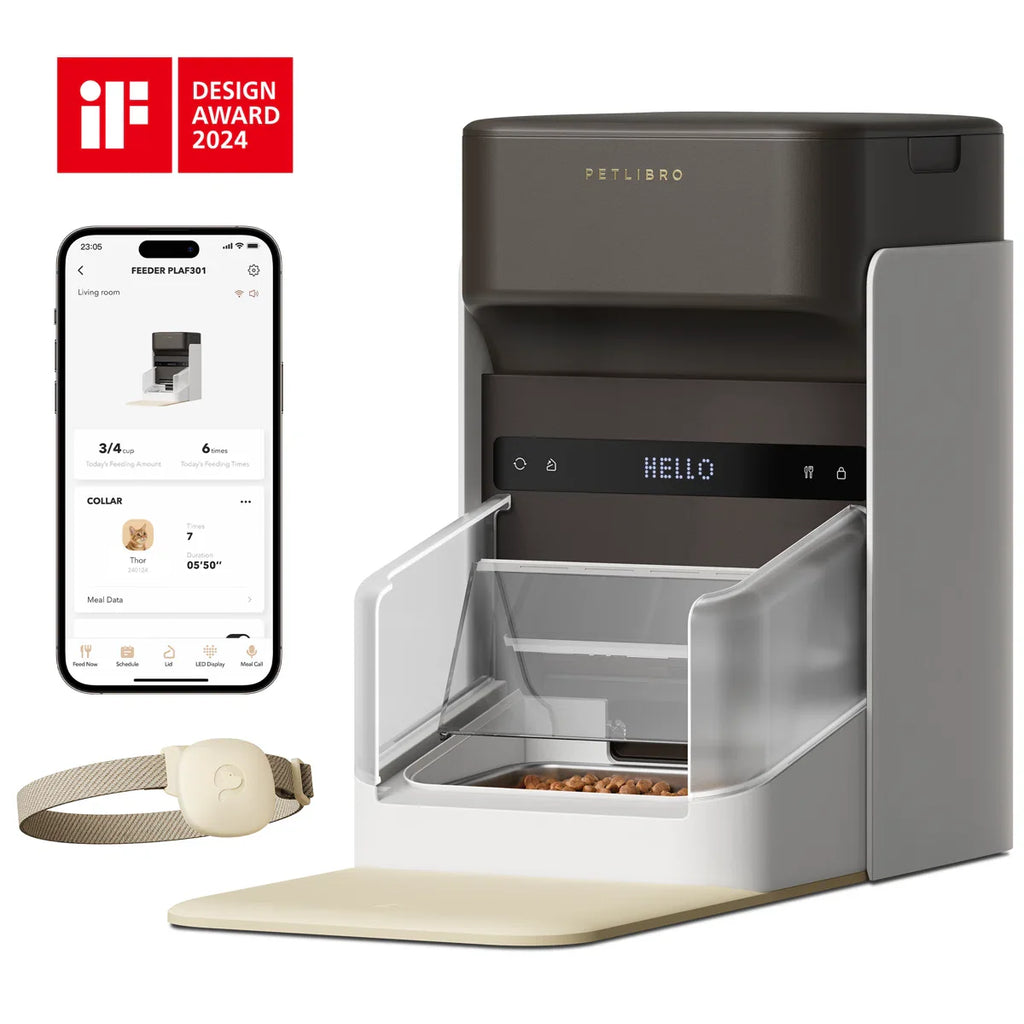RFID Automatic Smart Feeder for Pets – App-Controlled Individual Feeding