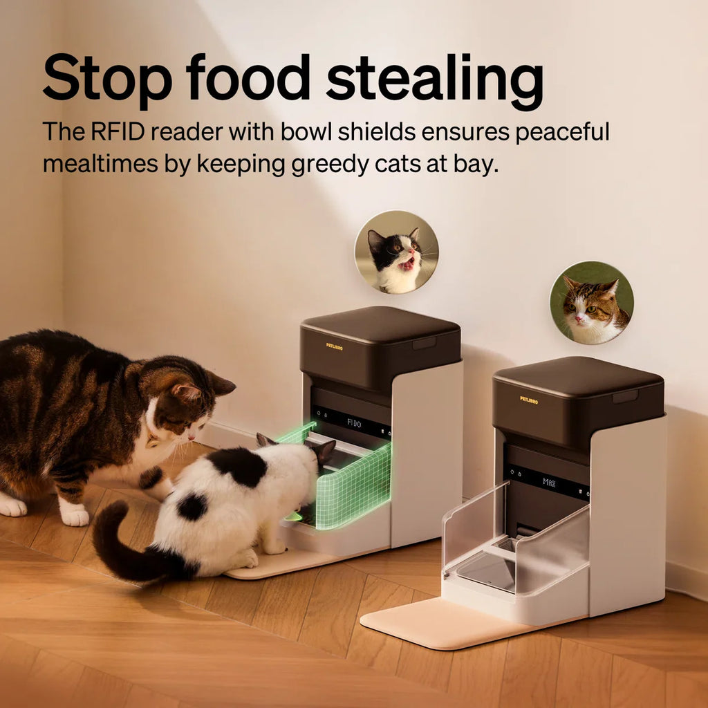RFID Automatic Smart Feeder for Pets – App-Controlled Individual Feeding